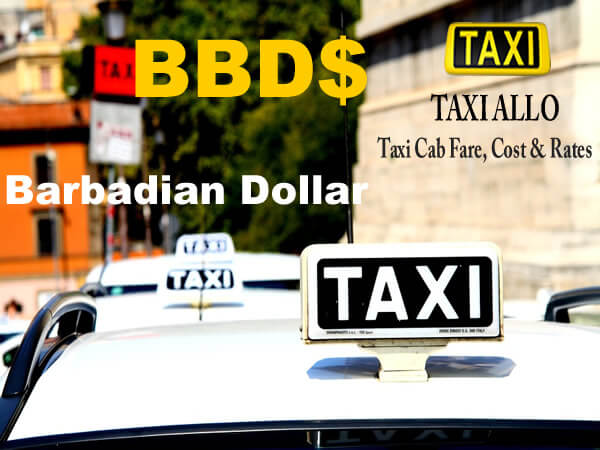 Taxi cab fare in Barbados