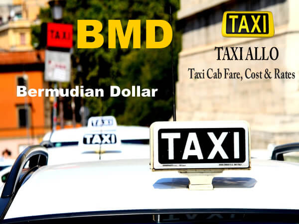 Taxi cab price in Sandys, Bermuda