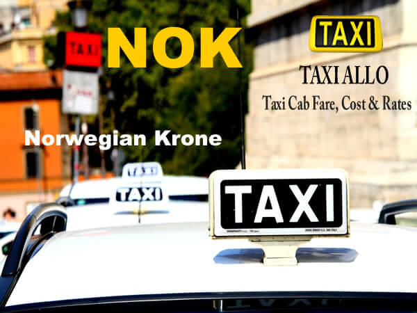Taxi cab price in Rogaland, Norway