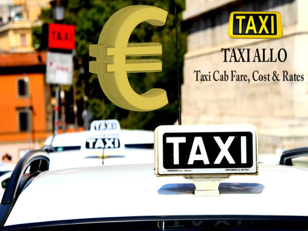 Taxi cab fare in Luxembourg
